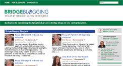 Desktop Screenshot of bridgeblogging.com