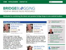 Tablet Screenshot of bridgeblogging.com